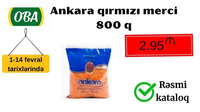 Oba marketdə şok endirimlər tələsin | 1-14 fevral tarixlərində