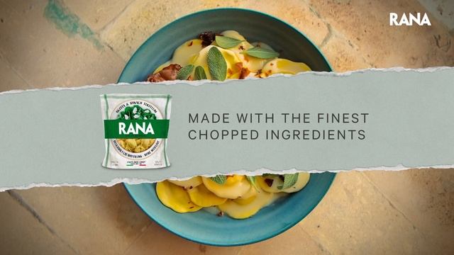 RANA Filled Pasta - Pumpkin & Roasted Onion Ravioli 15"