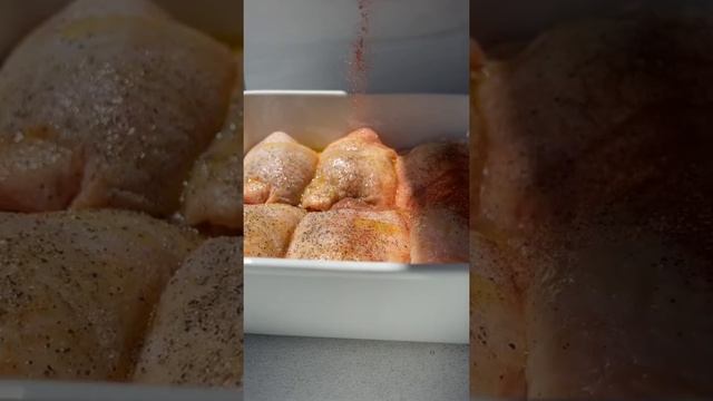 Juiciest Crispiest Chicken with a secret Ingredient 🤯 #shorts