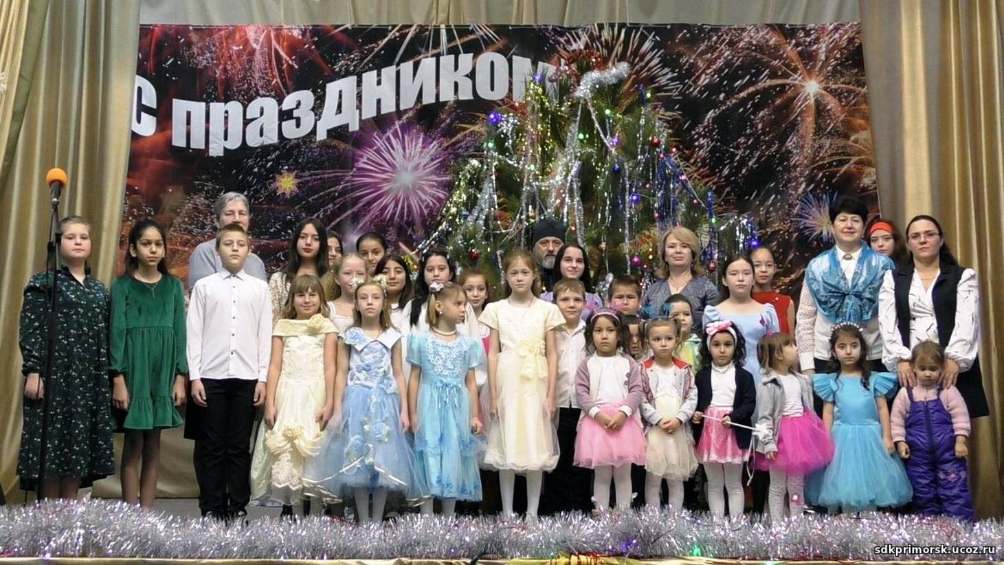 Концерт "Свет Рождественской звезды" в Приморском СДК