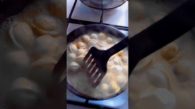 🥣Очень вкусные пельмени🥟🥟🥟 #shorts