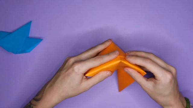 ОРИГАМИ ПТИЧКА | ГОЛУБЬ ИЗ БУМАГИ | ORIGAMI BIRD