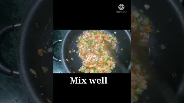 How to make full veggie Maggi. मैगी बनाने की आसान विधि।