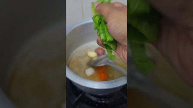 Saute Rice porridge + chicken+pak choi+ carrot  #babyfood #recipe #6monthsbabyfood #fyp #fypシ #kids