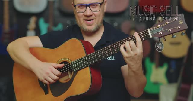 ОБЗОР АКУСТИЧЕСКОЙ ГИТАРЫ YAMAHA ПОЛНЫЙ МАССИВ  С КЕЙСОМ ЯПОНИЯ -  MUSIC SELL