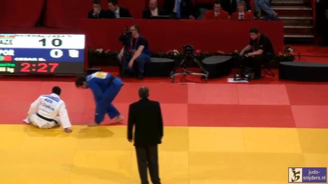 Judo 2014 Grand Slam Paris: Shikhalizada (AZE) - Cesar (POR) [-66kg]