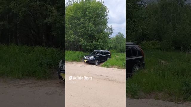немного про имитации блокировок и хода подвески на старом кроссовере японце
