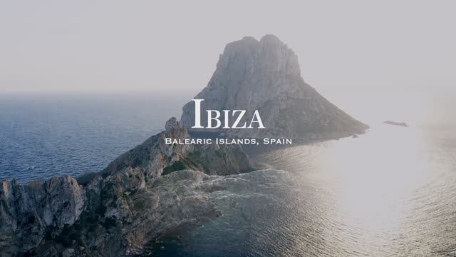 [4K] IBIZA 2025  1 Hour Drone Aerial Relaxation Film  Balearic Islands Spain Espaa