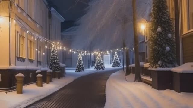 Зима пришла, сказку принесла