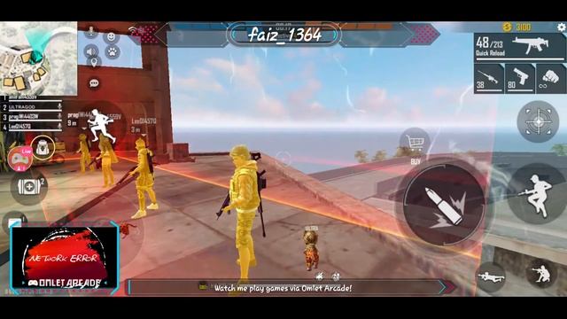 Watch me stream Free Fire on Omlet Arcade!