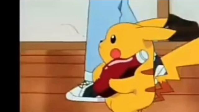 Pikachu love ketchup