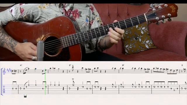 Arthur Smith -Guitar Boogie   (tab)