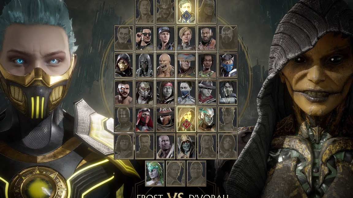 Mortal Kombat 11.Frost vs D'Vorah..mp4