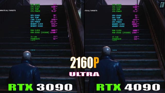 RTX 3090 vs RTX 4090 // PC GAMES BENCHMARK TEST //