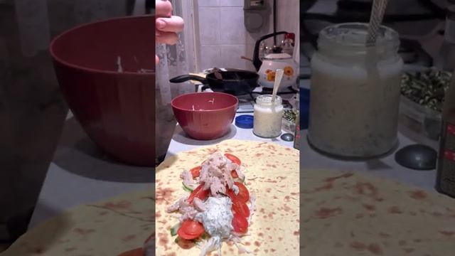 Шаурмы дома.