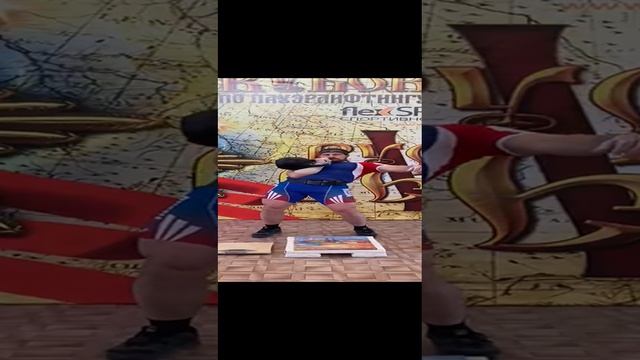 Толчок по длинному циклу гири 50 кг