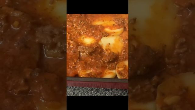 Bolognese#patato#bake #youtuber #youtubeshorts #shortvideoyoutube