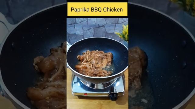 Paprika BBQ Chicken #foodie #easyrecipe #lunch #shorts #homemade #cooking #youtubeshorts #sogood