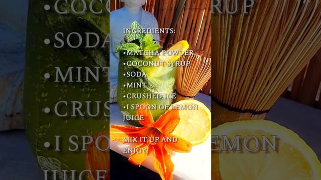 Refreshing Summer Drinks Pt.   I #recipes #matcha #diy #food #summer #shorts #inspiration #aestheti