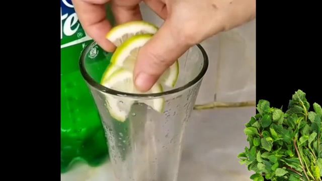 Blue Mojito drink recipe | BY HOME FRESH FOOD