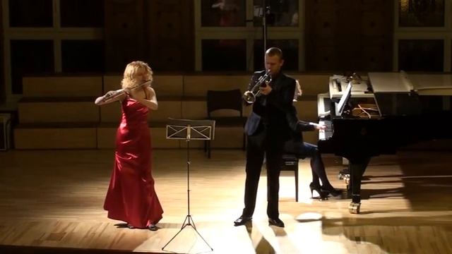 Amazing Grace Fantasy - City MUSIC Duet flute & trumpet arr. I.Vakulenko