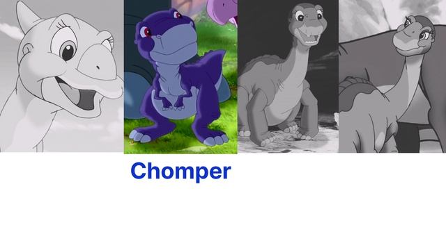"Sitting on the Farm" (Littlefoot, Chomper, Ali, Ducke)