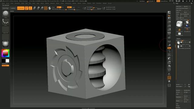 LiveBoolean l ZBrush Tutorial #010