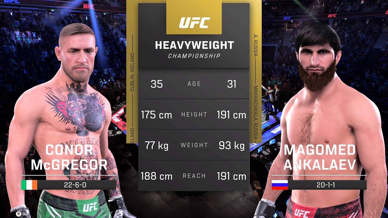Конор Макгрегор против Магомеда Анкалаева - UFC 5