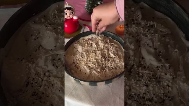 Ленивый пирог из теста фило 🥧
