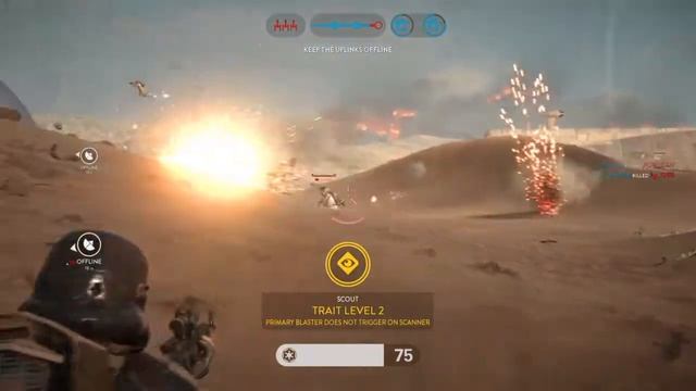 Uplink disabled - Star Wars Battlefront