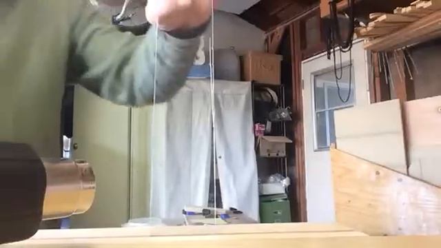 Bending plexiglass with a heat gun