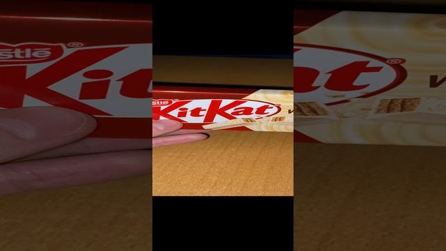 БЕЛЫЙ КИТКАТ / ИМПОРТНЫЙ ШОКОЛАД / NESTLE KITKAT / НЕСТЛЕ / СЛАДОСТЬ С ВАФЛЕЙ / КАЙФОВАЯ СЛАДКОСТЬ