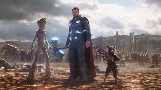 thor arrives in wakanda but it's the immigrant song playing