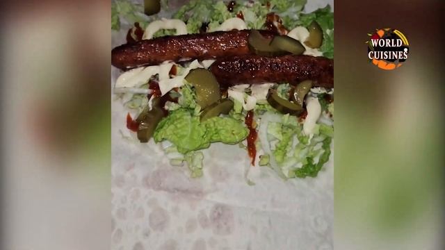 How to cook  deliciously? Magic Recipe! HOT DOG & LAVASH DOG | Hod dog Lavash Tayorlash