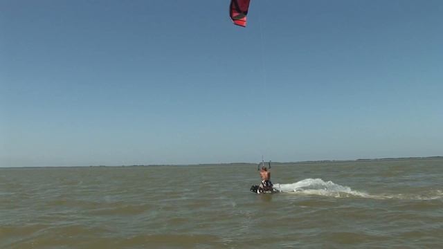 Good kite day on Yasenskaya Pereprava.