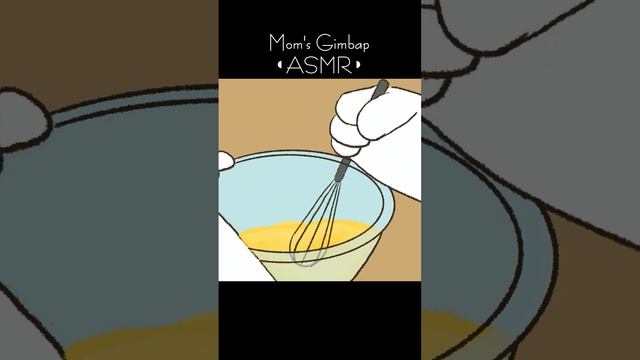 Mom's gimbap cooking (asmr animation)