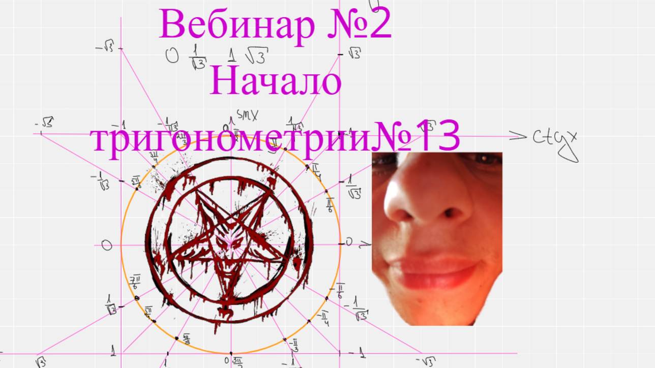 Подготовка к ЕГЭ по профильной математике. Вебинар №2. Задание№13. Начало тригонометрии+arc функции