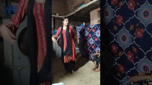 Village Girl Dance Practice At Home