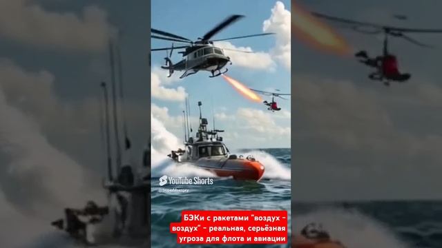 Уже реальность на Черном море. БЭКи с ракетами воздух-воздух - серьёзная угроза для флота, авиации