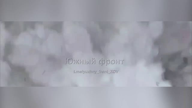 Зрелищное уничтожение полевого склада боекомплекта украинских боевиков