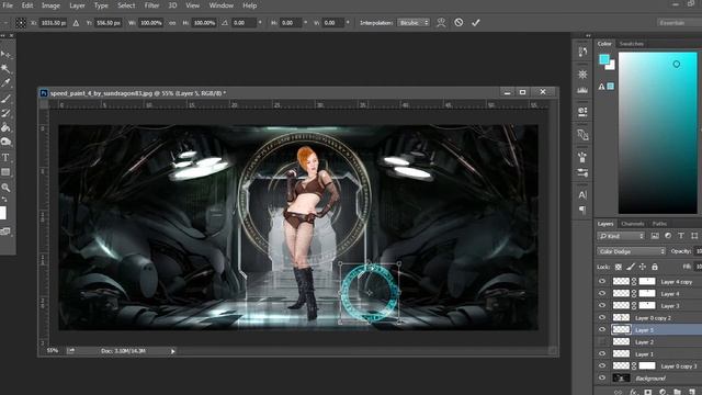 สอนแต่งภาพ Fantasy girl Photo manipulation  [ EP. 18 ]