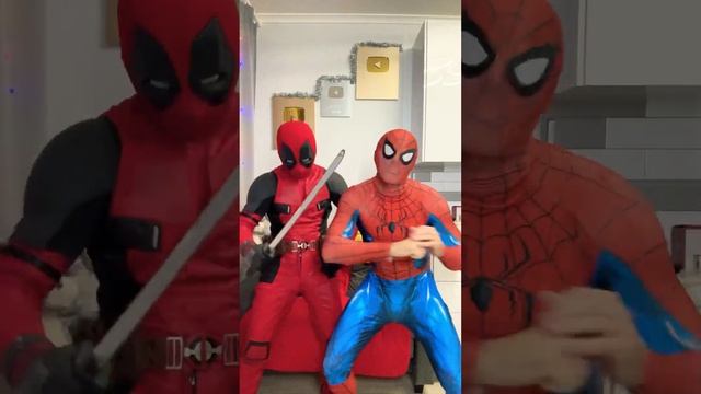 Deadpool vs Spiderman @RussianDeadpool #funny #tiktok