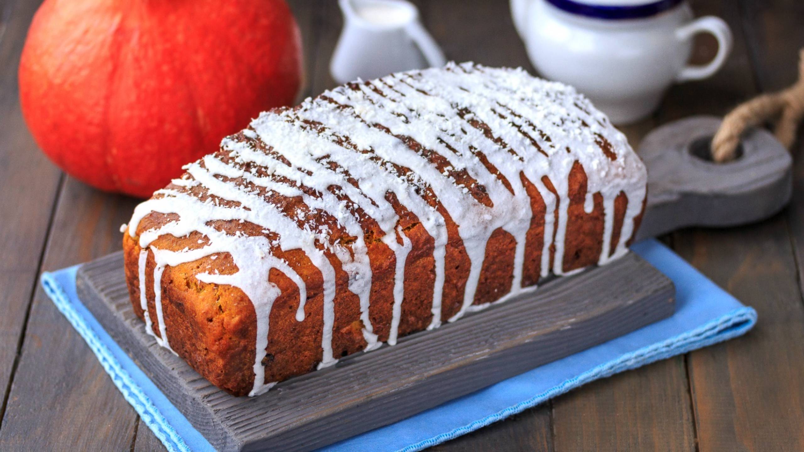 🥮 Тыквенный кекс с творогом