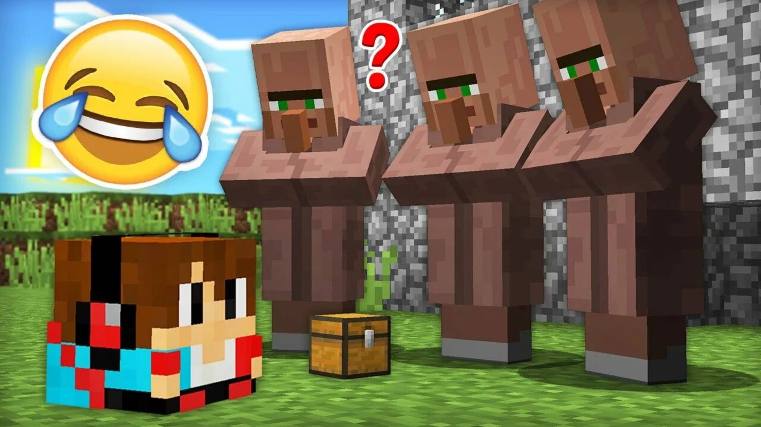 5 СПОСОБОВ РАССМЕШИТЬ ЖИТЕЛЕЙ В МАЙНКРАФТ _ Компот Minecraft