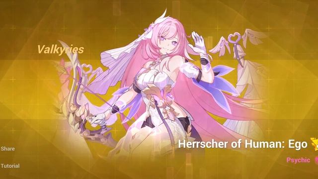 Honkai 3rd Pull Elysia Herrscher.