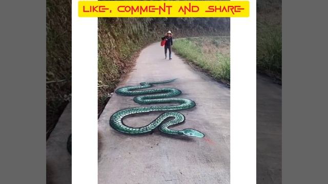 Dog 🐕 Fears 😨 3D Snake 🐍 #shorts #youtubeshorts #viral #youtube #life #nature #dog #reaction