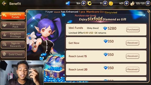 Masih Ragu Sama Top Up Dana Idol Dengan 5280 Diamondnya?? Dragon Nest M - Top Up