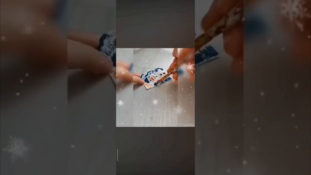 ❄️DIY Новогодние открытки🎄❄️