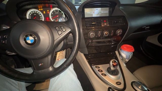 Перенос кнопки старт стоп bmw e63