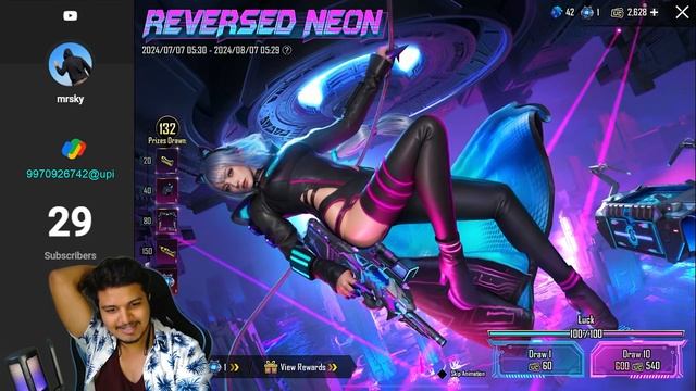 Reversed Neon Crate Opening | Upgrading Cybercat - P90 Lvl 4 | BGMI #bgmihighlights